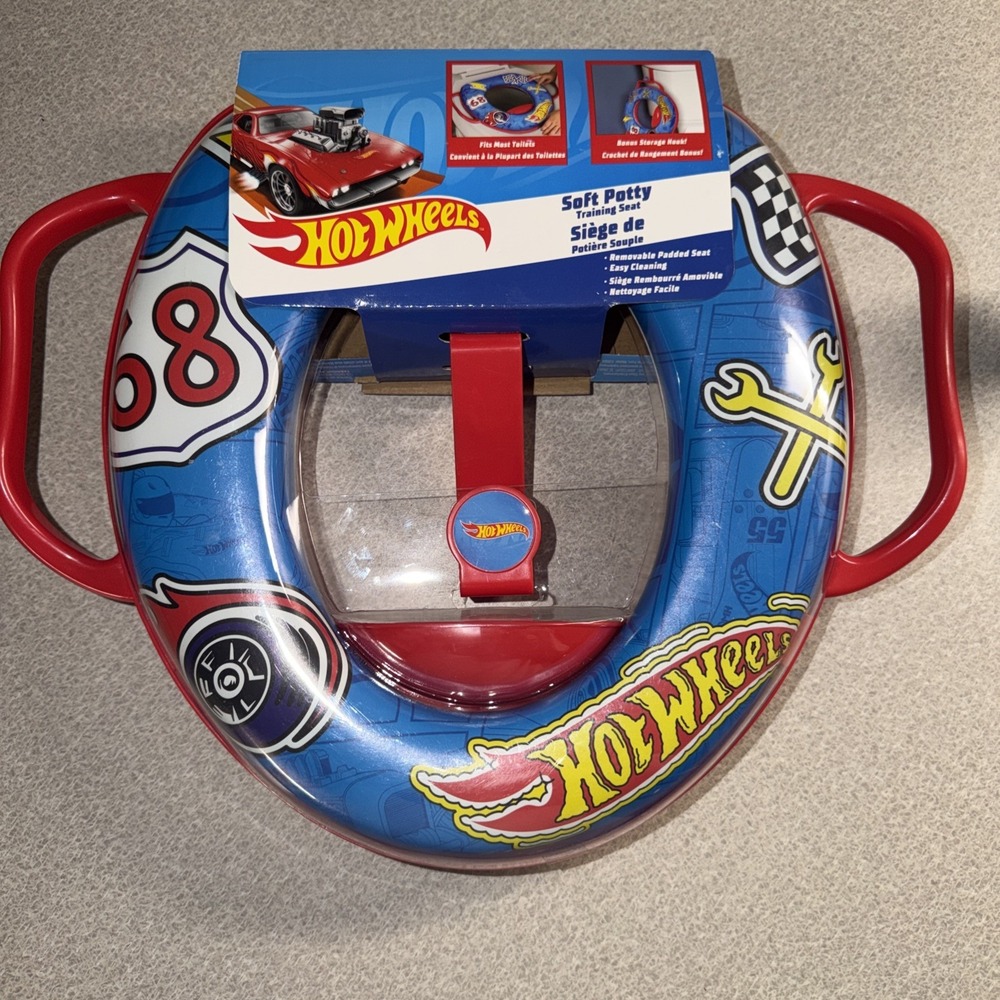 Hot Wheels Soft Potty Removeable Seat Childrens Training